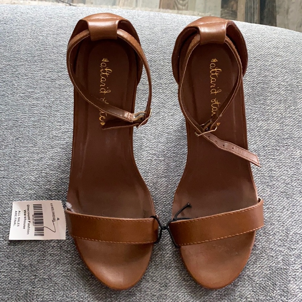 Brown heels